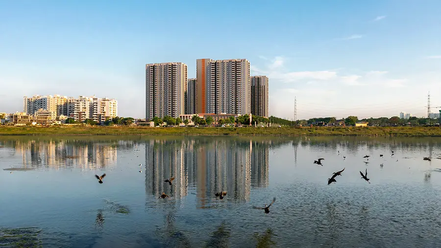 Assetz Hennur Twin Lake City - Connectivity along Hennur Road
